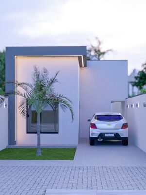 fachada casa popular 6 metros